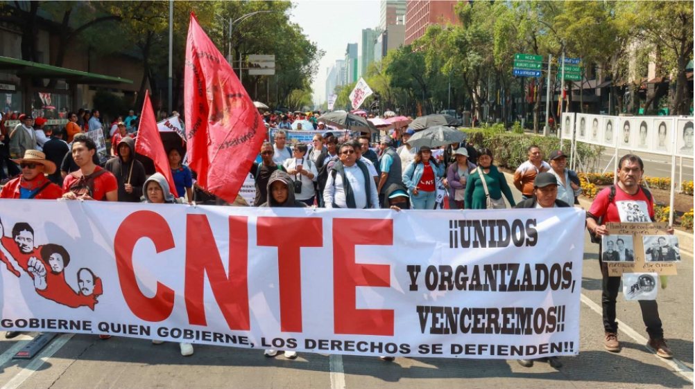 Paro nacional de la CNTE: Exigen abrogación de la Ley ISSSTE y marchan este viernes