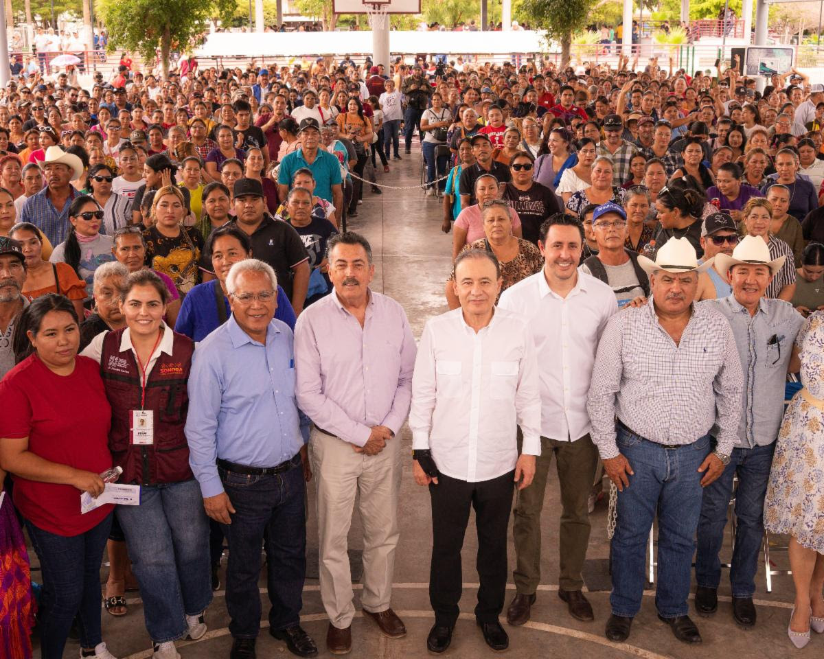 ¡Histórica inversión social! Gobierno de Sonora entrega apoyos a más de mil 800 familias vulnerables
