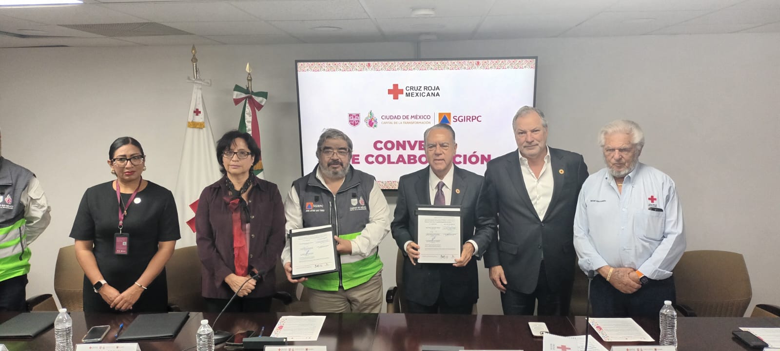 Ciudad de México apuesta por la preparación y protección con alianza SGIRPC-Cruz Roja