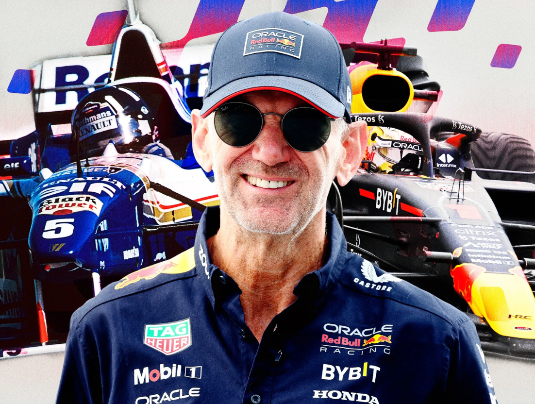 ¿Por qué Adrian Newey es considerado el cerebro supremo de la Fórmula 1?