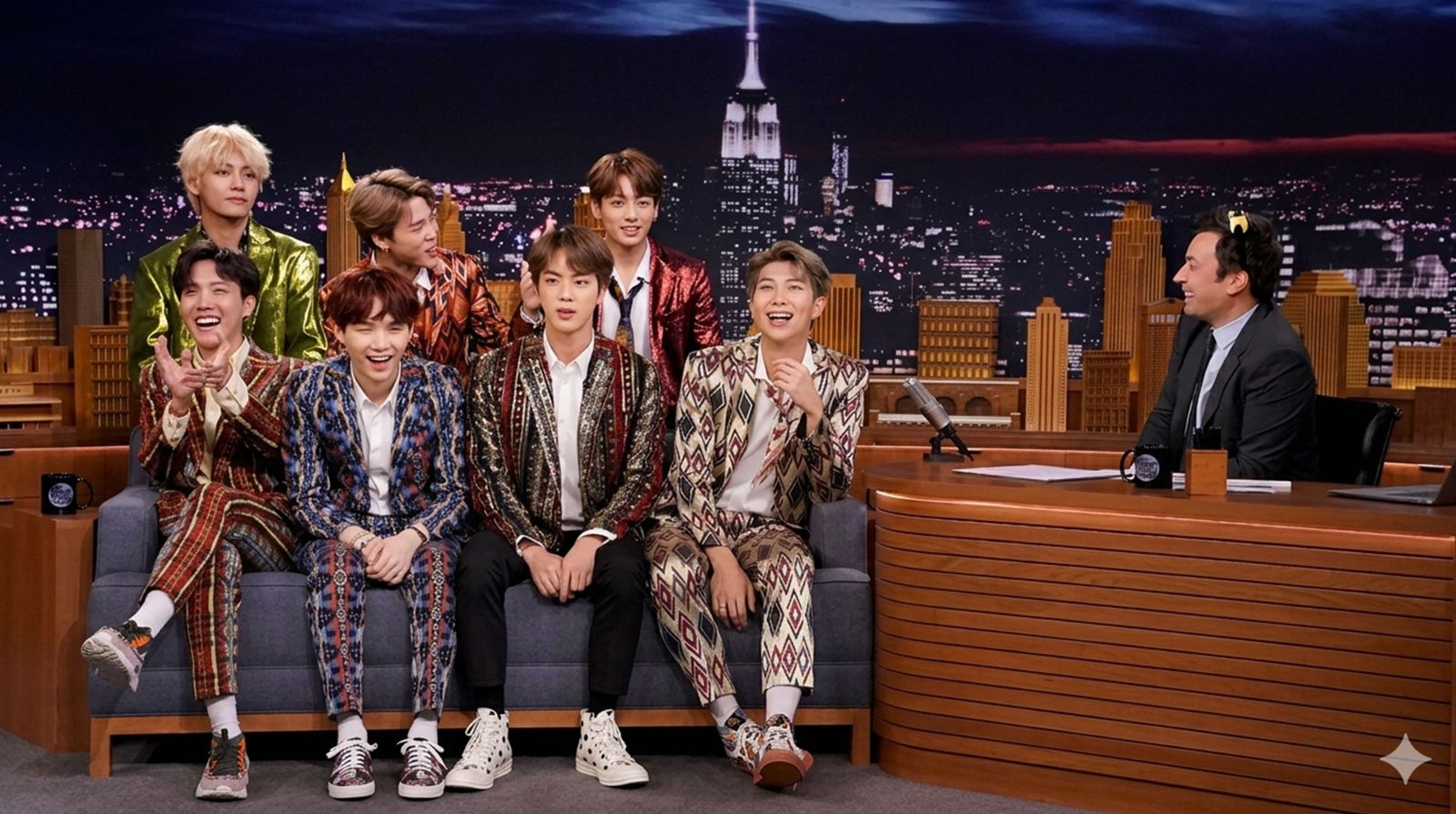 ¡El ARMY toma el control! Dónde ver en vivo a BTS con Jimmy Fallon esta noche