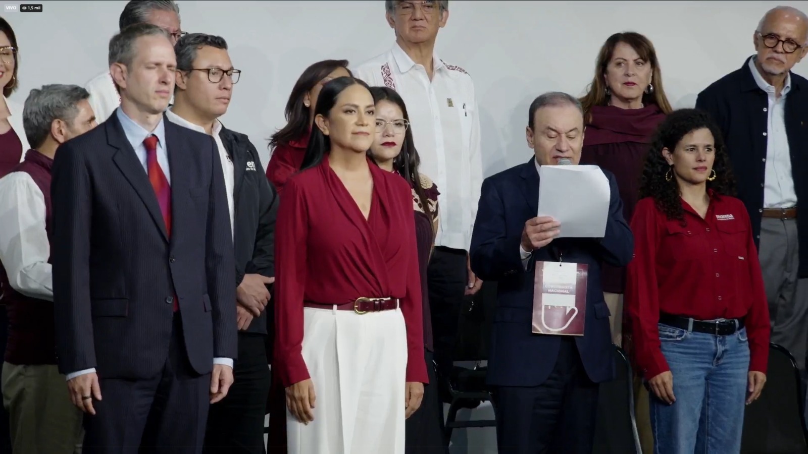 «Cero tolerancia»: Montiel asume el control de Morena en medio de tensiones