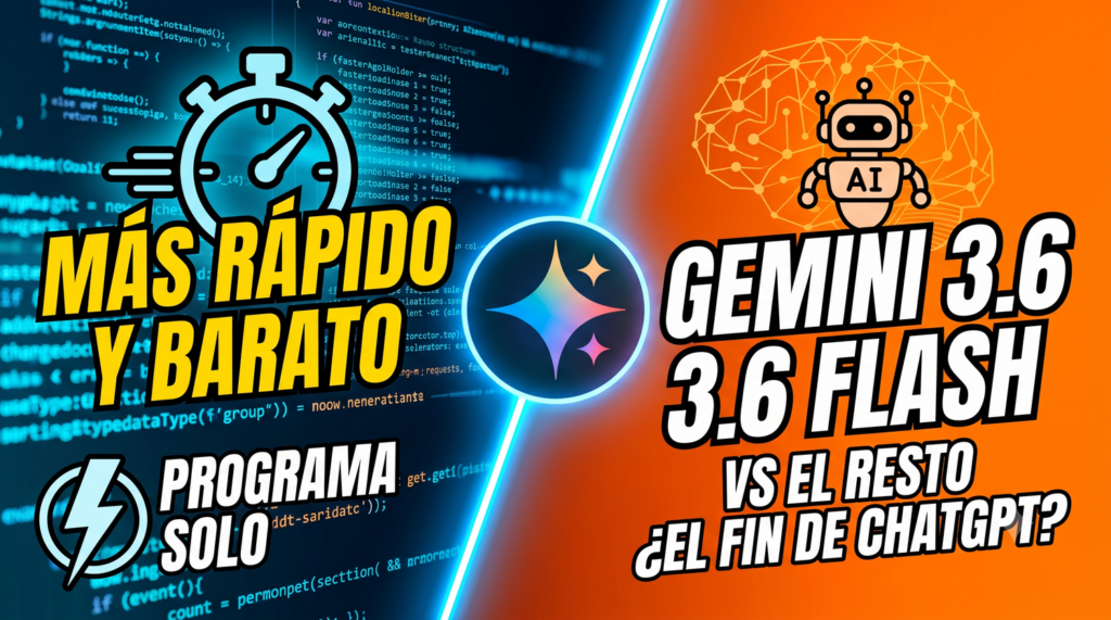 Google lanza Gemini 3.6 Flash: características, eficiencia y novedades en IA